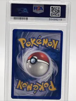 PSA 9 MINT Professor Elm # 3 Best of Game Reverse Foil PROMO Pokemon Card - Image 3