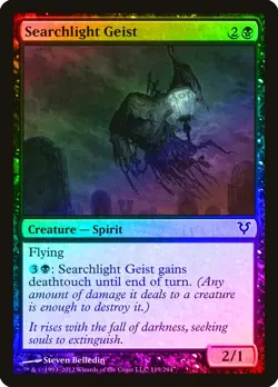 Searchlight Geist FOIL Avacyn Restored NM Black Common MAGIC MTG CARD ABUGames - Image 1