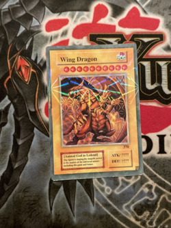Fake YuGiOh The Winged Dragon of Ra GBI-003 Egyptian God Card Mp - Image 1