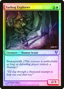 Farbog Explorer FOIL Avacyn Restored NM White Common MAGIC MTG CARD ABUGames - Image 1