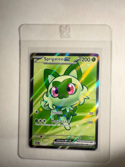 Pokemon Card Sprigatito 251/217 Full Art Ascended Heroes Secret Rare NM - Image 1