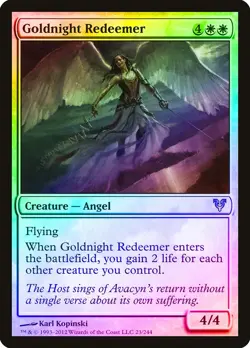 Goldnight Redeemer FOIL Avacyn Restored NM White Uncommon MAGIC CARD ABUGames - Image 1