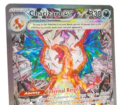 Charizard ex - 223/197 - Pokemon TCG Trading Card - SV03: Obsidian Flames - Image 2