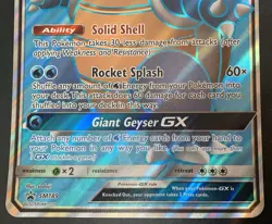 Blastoise GX SM189 NM Black Star Promo Oversized Card- Pokemon JUMBO - Image 5