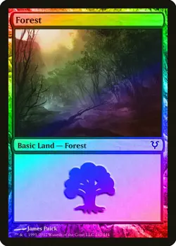 Forest (242) FOIL Avacyn Restored NM Basic Land MAGIC GATHERING CARD ABUGames - Image 1