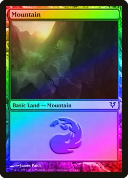 Mountain (239) FOIL Avacyn Restored NM Basic Land MAGIC MTG CARD ABUGames - Image 1