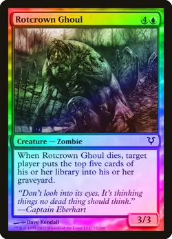 Rotcrown Ghoul FOIL Avacyn Restored NM Blue Common MAGIC MTG CARD ABUGames - Image 1