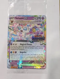 Sylveon ex - (Prismatic Evolutions Stamp) 041/131 Miscellaneous Cards & Products - Image 1