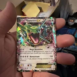 The Pokemon Company M Rayquaza EX Jumbo Cards Promo Holo 098/098 Mega 220 HP - Image 1