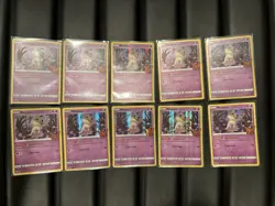 Mimikyu 081/189 Trick Or Trade Halloween Pokemon Card Holo Stamped Lot Of 10 - Image 1
