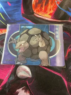 Pokemon EIF Origins 3.0 Lenticular Card Golem/Alolan Golem Card - Image 2