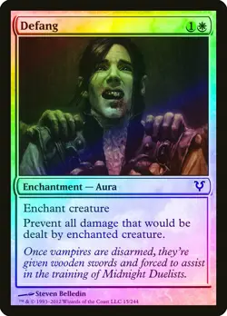 Defang FOIL Avacyn Restored NM White Common MAGIC THE GATHERING CARD ABUGames - Image 1