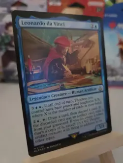 MTG FOIL Leonardo da Vinci - Assassin's Creed #0020 - Image 2