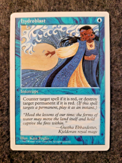 Hydroblast MTG Ice Age) Normal NEAR MINT English Magic the Gathering (DS3D1G3) - Image 1