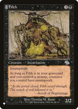 MTG - Filth - The List - Mystery Booster 2 - Magic the Gathering - Image 1