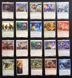 TMNT MTG Rare NM Lot Of 20 - Leonardo, Mikey & Leo, Raphael, Leaders Power - Image 1