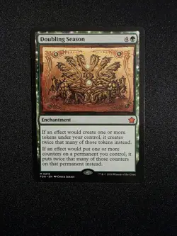 MTG Doubling Season Foundations 0216 Regular Mythic NM - Image 1