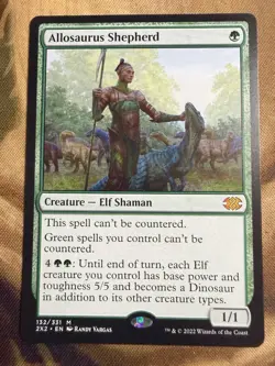 MTG Allosaurus Shepherd Double Masters NM Magic the Gathering - Image 1