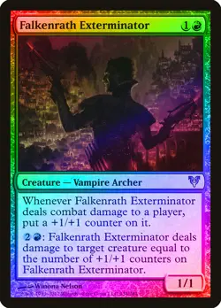 Falkenrath Exterminator FOIL Avacyn Restored NM Red Uncommon MTG CARD ABUGames - Image 1