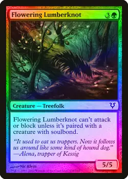 Flowering Lumberknot FOIL Avacyn Restored NM Green Common MAGIC CARD ABUGames - Image 1