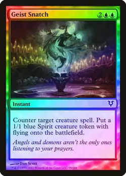 Geist Snatch FOIL Avacyn Restored NM Blue Common MAGIC GATHERING CARD ABUGames - Image 1