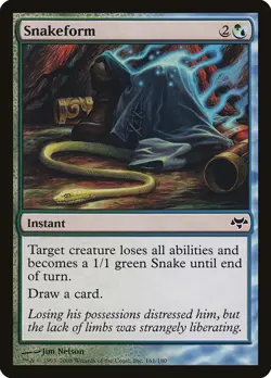 Snakeform - 161 / English / Near Mint MTG - Image 1