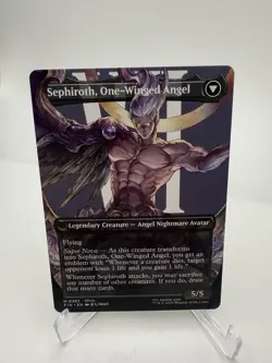 Sephiroth, Fabled SOLDIER (0382) - Regular- Borderless Final Fantasy MTG - Image 2