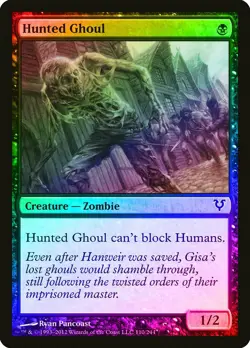 Hunted Ghoul FOIL Avacyn Restored NM Black Common MAGIC MTG CARD ABUGames - Image 1