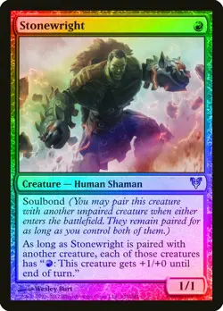 Stonewright FOIL Avacyn Restored NM Red Uncommon MAGIC GATHERING CARD ABUGames - Image 1