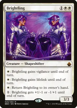 Brightling Battlebond NM White Mythic Rare MAGIC THE GATHERING CARD ABUGames - Image 1