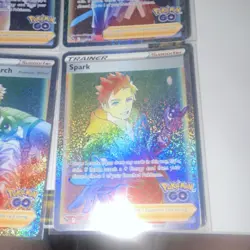 Pokemon GO Trainer Supporter Holo Card Lot Candela Blanche Spark Research - Image 2