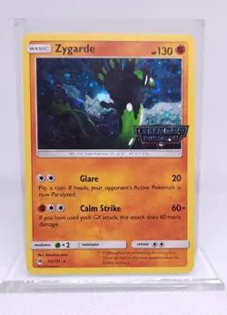 Pokemon Zygarde 72/131 Exclusive Legendary Cosmos Promo - Image 1