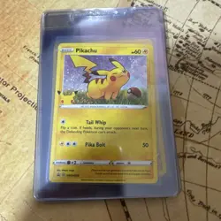 Pokemon Card TCG - Pikachu SWSH039 Black Star Promo General Mills Near Mint - Image 1