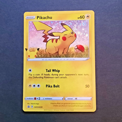 2020 Pokemon Pikachu SWSH039 Promo Holo NP in NM to better condition - Image 1