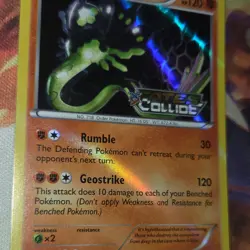 Pokemon Zygarde XY129 Fates Collide Black Star Promo Prerelease Holo - Image 3