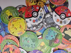 Reserved Listing For Buyer Pokemon Tazos 1.st Generation 151 And 50 2nd Gen - Image 4