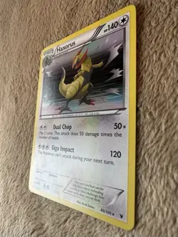 2011 Pokemon TCG Noble Victories Haxorus Holo Rare 88/101 LP - Image 2