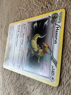 2011 Pokemon TCG Noble Victories Haxorus Holo Rare 88/101 LP - Image 3