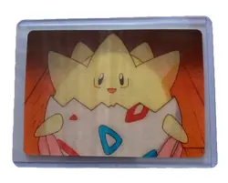 1998 Pokemon Pioneer Viz Video Lenticular Promo - Togepi - PIKA-0021D Rare Card - Image 1