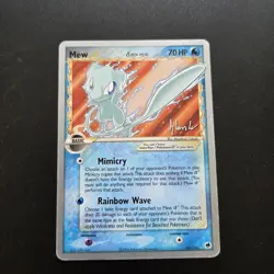 Pokemon Card - Mew Gold Star 101/101 World Championships 2008 Delta Species - Image 1