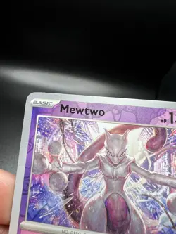 Pokemon Scarlet & Violet 151 Mewtwo 150/165 Reverse Holo NM - Image 2