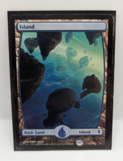 MTG Island - Full Art Zendikar 234/249 Regular Land NM - Image 1