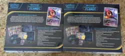 2x Pokemon TCG Mega Evolution Phantasmal Flames Pokemon Center ETB New Sealed - Image 2
