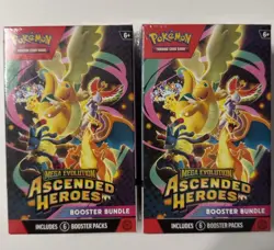 2x Ascended Heroes Booster Bundles Pokemon TCG New Sealed - Image 1