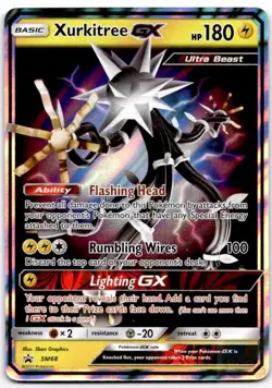 Xurkitree GX - SM68 Holo Promo Sun & Moon Promo Pokemon Moderately Played - Image 1