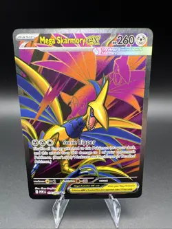 English Pokemon Perfect Order Mega Skarmory Ex Full Art #3 (102/088). - Image 1