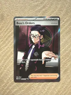 Boss's Orders 256/217 Ascended Heroes Pokemon TCG Full Art Rare - Image 1