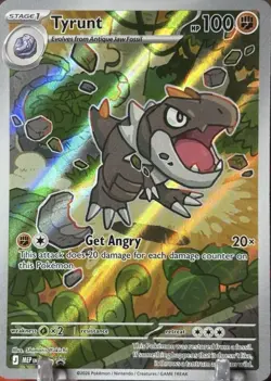 Pokemon TCG Perfect Order TYRUNT 070 **Black Star Promo - Image 1