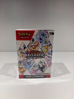 Pokemon Prismatic Evolutions Booster Bundle Factory Sealed New English (6 Pack) - Image 1