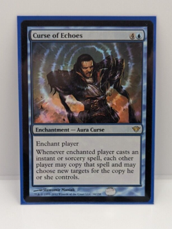 MTG Curse of Echoes Dark Ascension 34/158 Regular Rare LP-NM - Image 1